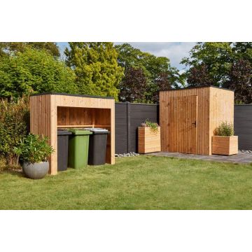 Red Class Wood Containerberging Durbin. Afmeting 214x95x170CM