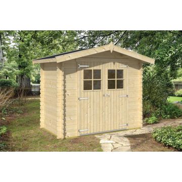 Blokhut Malva 150x260 cm - Incl. Vloer. 