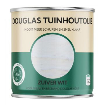 Bio-Based Olie. Douglas Tuinhoutolie. Zuiver Wit. 750ML