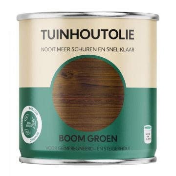 Bio-Based Olie. Tuinhout. Boom Groen. 750ML