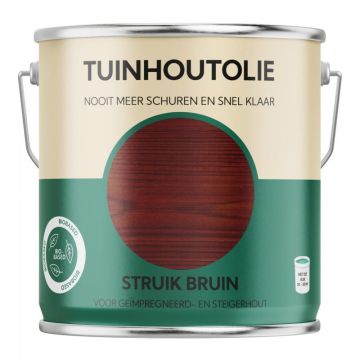 Bio-Base Olie. Tuinhoutolie. Struik Bruin. 2500ML
