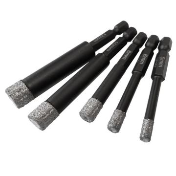 Mandrex TileXcut Diamant Tegelboorset MHDS21001 5-12mm, 5-delig