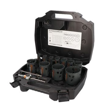 Mandrex Industrieset UltraXcut TCT MHSD1006 19mm-76mm zeskant 11, 15-delig