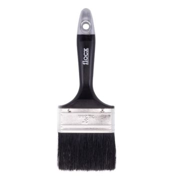 Flocx 100 platte kwast universeel 75mm