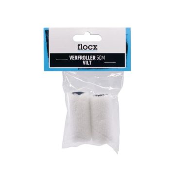Flocx verfroller vilt 5cm 2st