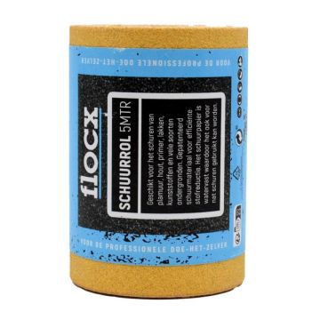 Flocx schuurpapier rollen 95mmx5m p100