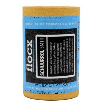 Flocx schuurpapier rollen 95mmx5m p120