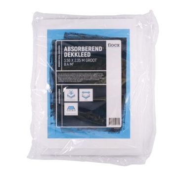 Flocx absorberend dekkleed 8.4m2 3.56mtr x 2.35mtr