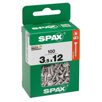 SPAX T-STAR plus WIROX 3,5x12 M 100 stuks