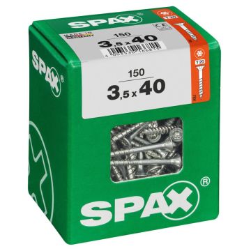 SPAX T-STAR plus WIROX 3,5x40 L 150 stuks