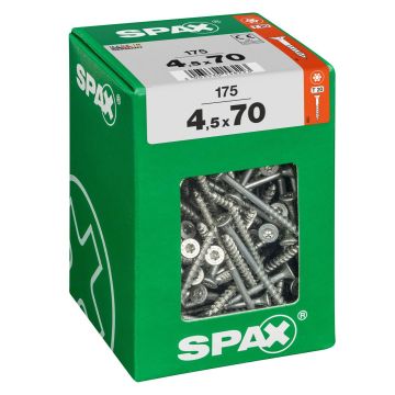 SPAX T-STAR plus WIROX 4,5x70 XXL 175 stuks