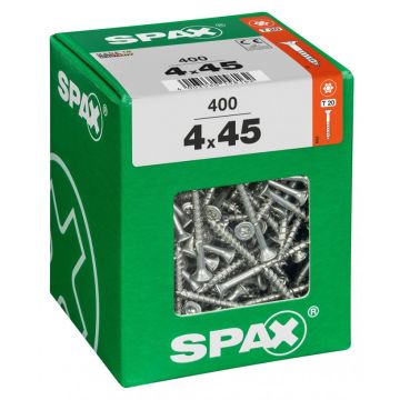 SPAX T-STAR plus WIROX 4x45 XXL 400 stuks
