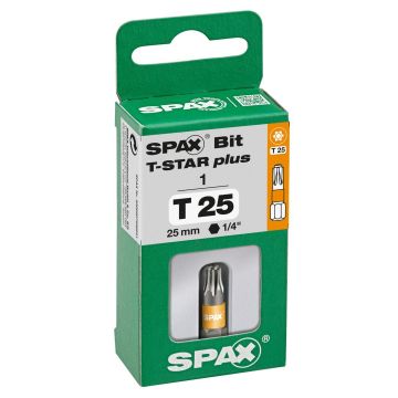 SPAX Bit T-STAR plus T25 25mm S 1 St.
