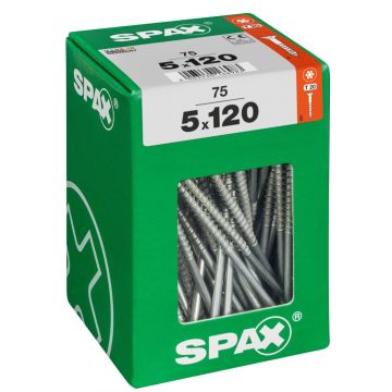 SPAX T-STAR plus WIROX 5x120 XXL 75 stuks