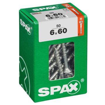 SPAX T-STAR plus WIROX 6x60 L 50 stuks