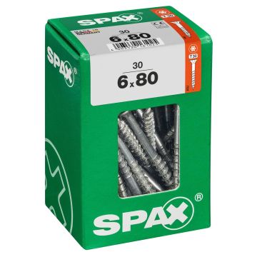 SPAX T-STAR plus WIROX 6x80 L 30 stuks