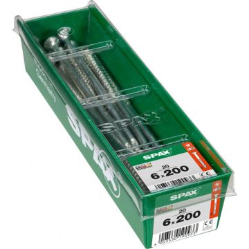 SPAX T-STAR plus WIROX 6x200 M-STK 20 stuks