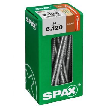 SPAX HI.FORCE WIROX 6x120 L 24 stuks