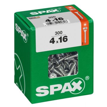 SPAX T-STAR plus WIROX 4x16 BOX 1000 stuks