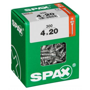 SPAX T-STAR plus WIROX 4x20 BOX 1000 stuks