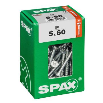SPAX T-STAR plus WIROX 5x60 BOX 500 stuks