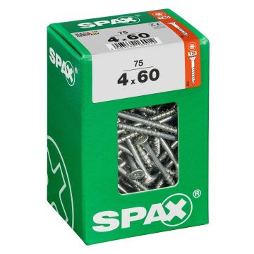 SPAX T-STAR plus WIROX 4x60 BOX 500 stuks