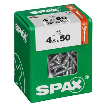 SPAX T-STAR plus WIROX 4,5x50 BOX 500 stuks
