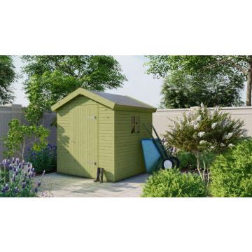 Tuinhuis Boudewijn grenen groen geïmpregneerd