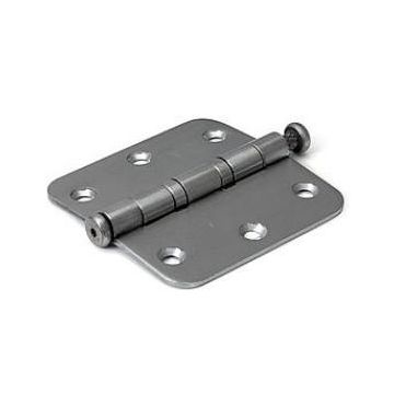 Scharnier kogellager RVS 76x76 mm   2.4 mm