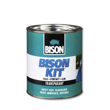 Bison kit transparant -250ml/blik