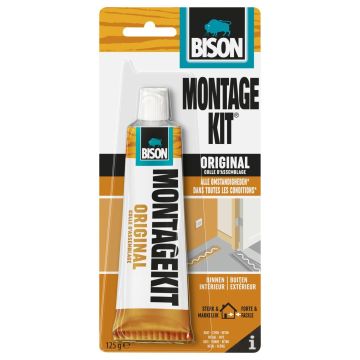Bison montagekit original -125gr/tube kaart