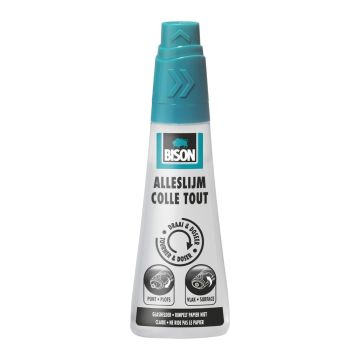 Bison alleslijm draai&doseer -90ml/flacon