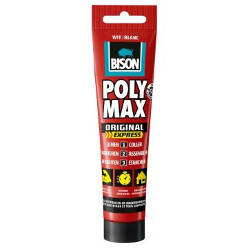 Bison polymax express wit -165gr/hangtube