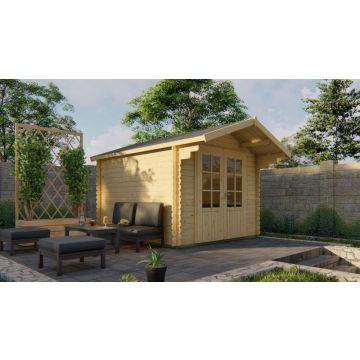 Blokhut - Tuinhuis Perlund B300xD300 cm.