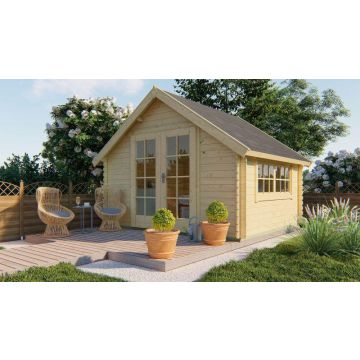 Blokhut - Tuinhuis Skov B350xD300 cm.