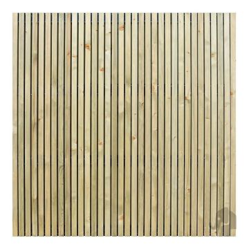 Schutting | Stripes | Vuren | AANBIEDING Groen Verduurzaamd | 4.5x179x179cm
