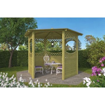 Prieel Middel vuren groen geïmpregneerd