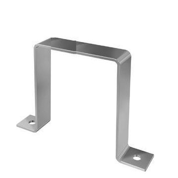 Hemelwater  afvoerbeugel geel verzinkt. Per stuk.