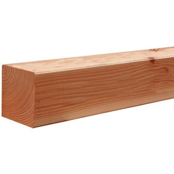 Douglas paal geschaafd 14x14 cm.