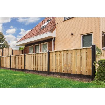 Hout-beton schutting scherm 90 cm