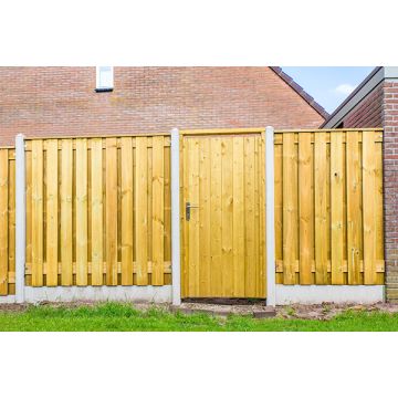 Hout-beton schutting scherm 180 cm