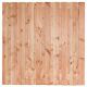 Tuinscherm Zwarte Woud - Douglas 19 plus 2 planks.