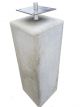 Betonpoer Grijs 15x18x50 cm. Excl. hoogteverstelling.