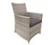 Wicker stoel Georgetown B74.5xD60xH89 cm.