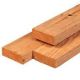 Red Class Wood ligger geschaafd 6.5x17.5 cm.