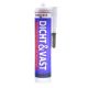 Hermadix Dicht en vast kit  tube 290ml Zwart