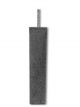 Betonpoer antraciet 12x12. voor palen van 12x12 cm.