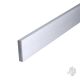 Schuttingligger Aluminium 1.3x7x180 cm. Per 3 stuks.  