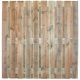 Tuinscherm Prive H195xB180 cm. 19 planks.