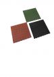 Ruberen Tegel Rood. Afmeting 50x50x2.5CM.